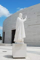 Image showing Pope Pio XII in Sanctuary of Fatima