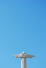 Image showing Cristo Rei in Lisbon