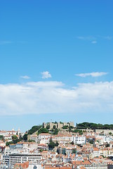 Image showing Sao Jorge Castle in Lisbon, Portugal