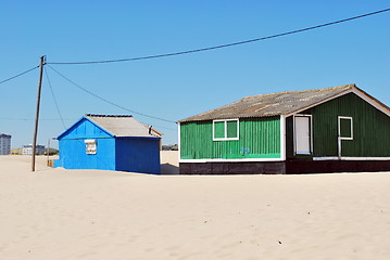 Image showing Fisherman houses