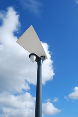 Image showing Modern street lamp