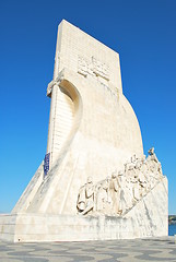 Image showing Sea Discoveries monument in Lisbon, Portugal