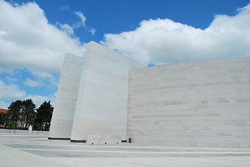 Image showing New and modern cathedral of Fatima