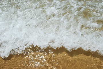 Image showing Sparkling ocean scene background