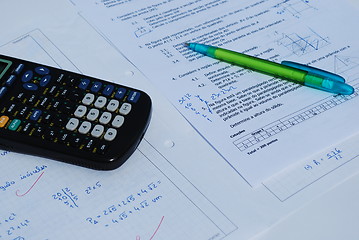Image showing Preparation for mathematics exam