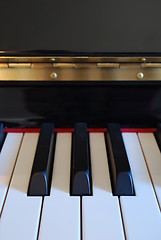 Image showing Piano keys