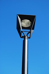 Image showing Modern street lamp
