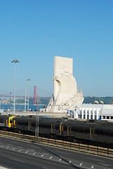 Image showing Lisbon's cityscape in Portugal