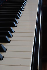 Image showing Piano keys