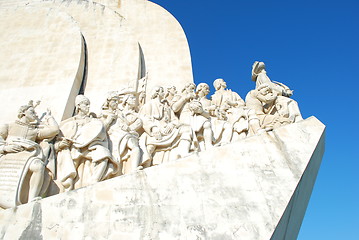 Image showing Sea Discoveries monument in Lisbon, Portugal