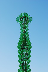 Image showing Joana Vasconcelos bottle artwork in CCB, Lisbon