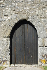 Image showing Entrance door of Ourem Castle