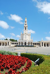 Image showing View of the Sanctuary of Fatima, in Portugal