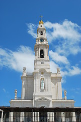 Image showing View of the Sanctuary of Fatima, in Portugal