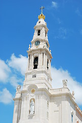 Image showing View of the Sanctuary of Fatima, in Portugal