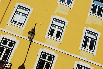 Image showing Traditional house building in Lisbon, Portugal