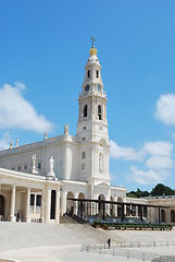 Image showing View of the Sanctuary of Fatima, in Portugal