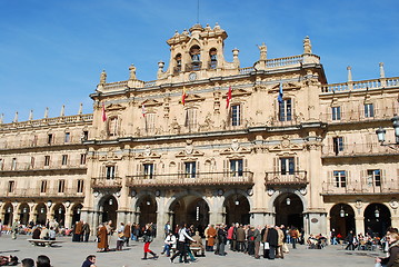 Image showing Plaza Mayor in Salamanca, Spain