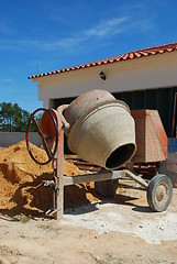 Image showing Cement mixer