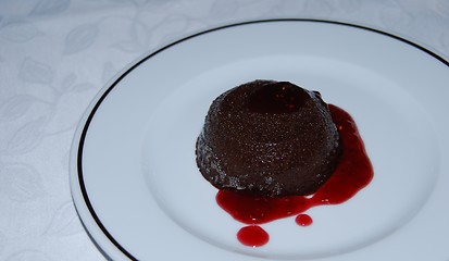 Image showing Delicious petit gâteau