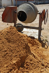 Image showing Cement mixer