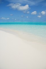 Image showing Maldives honeymoon beach island scene