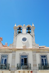 Image showing Old church in the downtown of Cascais, Portugal