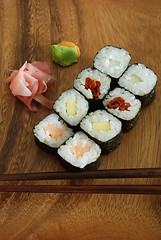 Image showing Sushi - Japonese food