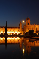 Image showing Hieronymites Monastery in Lisbon (sunset)