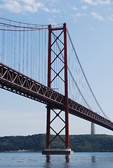 Image showing Lisbon Bridge - April 25th