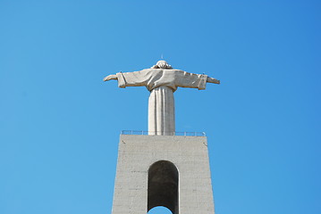 Image showing Cristo Rei in Lisbon