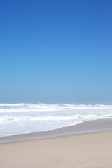 Image showing Beautiful beach in Praia del Rey