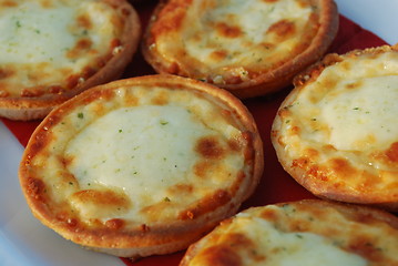 Image showing Three cheese piccolinis starter