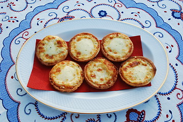 Image showing Three cheese piccolinis starter