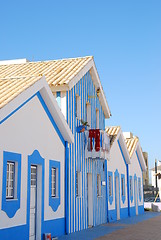 Image showing Typical house in Vieira, Portugal