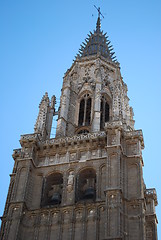 Image showing Cathedral Tower in Toledo, Spain