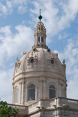 Image showing Basilica Da Estrela (Dome) in Lisbon, Portugal