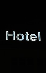 Image showing Hotel sign