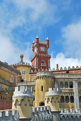 Image showing National Palace of Pena in Sintra, Portugal