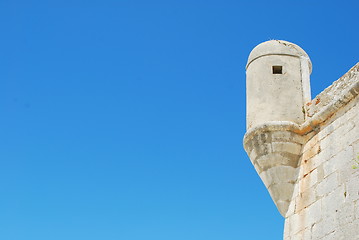 Image showing Ancient architecture detail of a castle