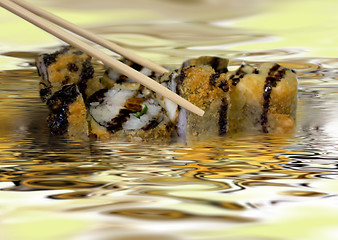 Image showing Appetizing rolls