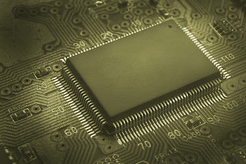 Image showing microcircuit