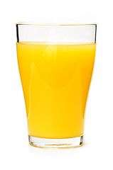 Image showing Orange juice in glass