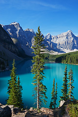 Image showing Good Morning Moraine Lake