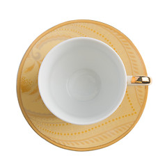 Image showing Teacup with saucer