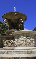 Image showing Morosini fountain Iraklion