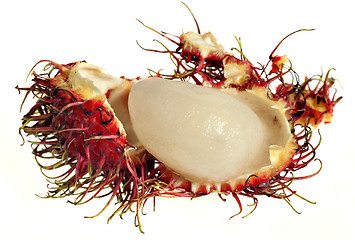 Image showing Peeled rambutan