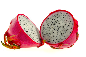 Image showing Dragon fruit isolated on white