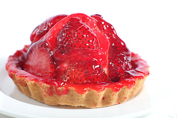 Image showing Strawberry tart