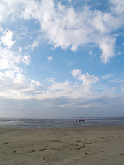 Image showing low tide tideland